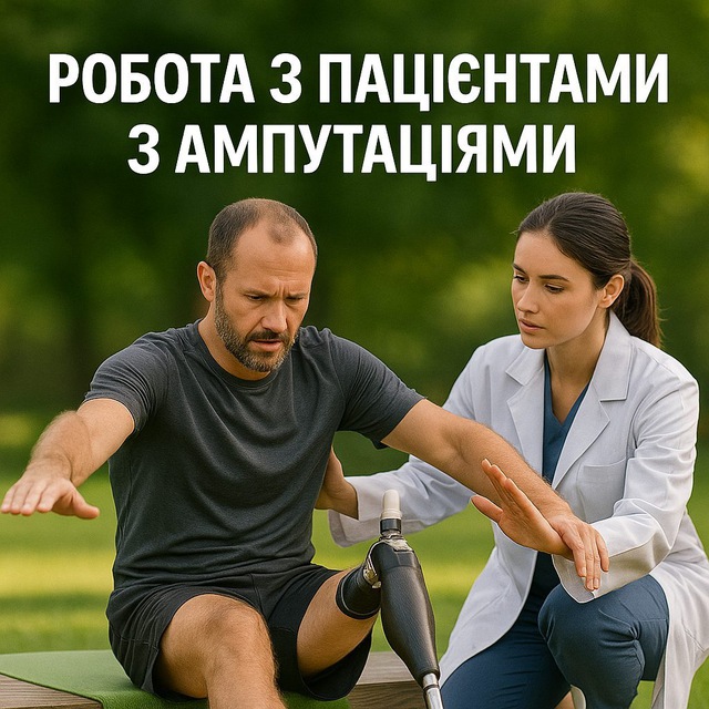 Програма для тренерів та реабілітологів по роботі з пацієнтами з ампутацією