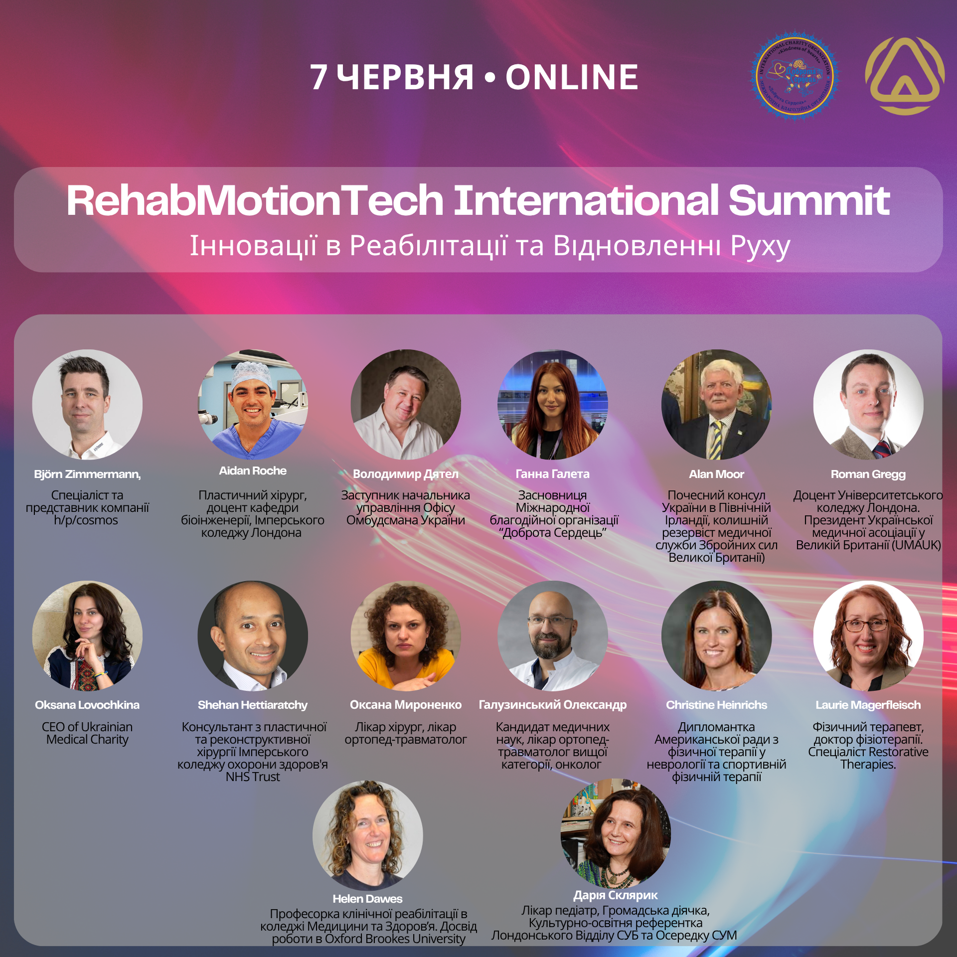 Запис RehabMotionTech International Summit