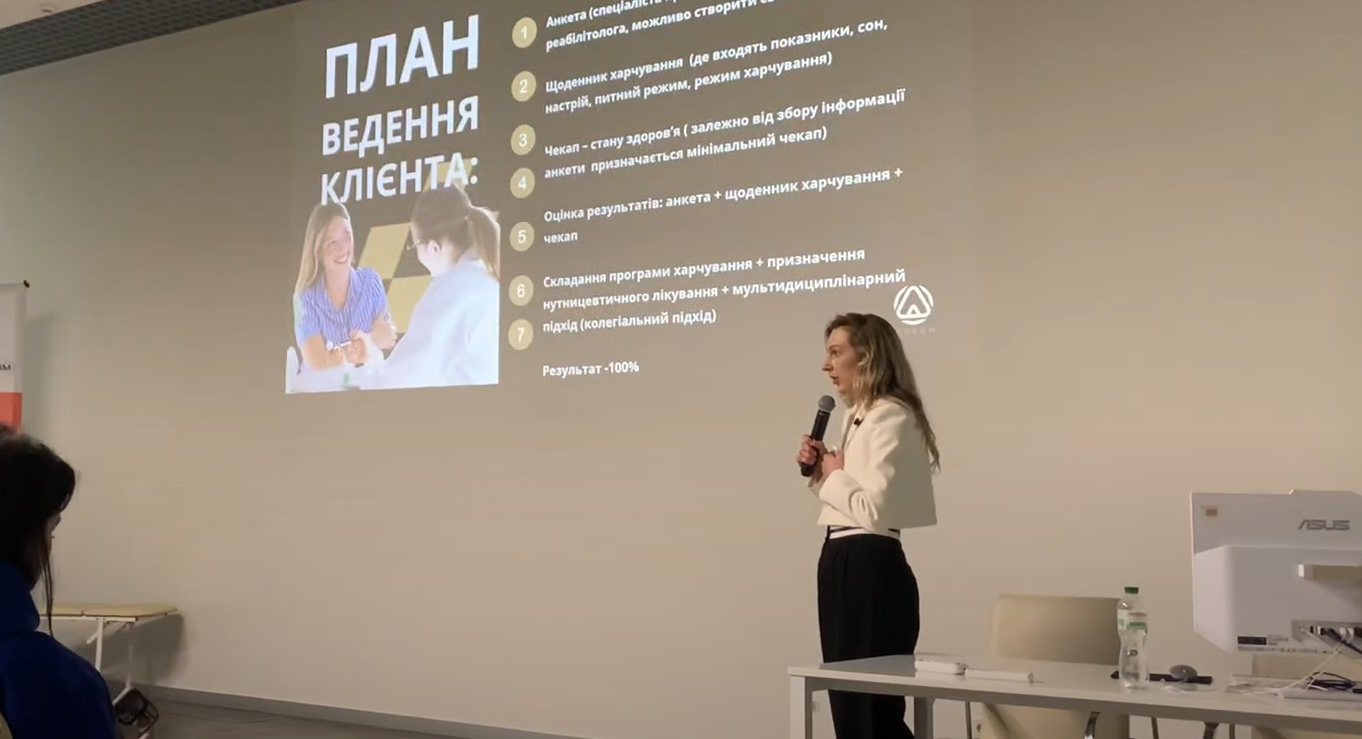 Функціональна нутріціологія для тренерів та реабілітологів